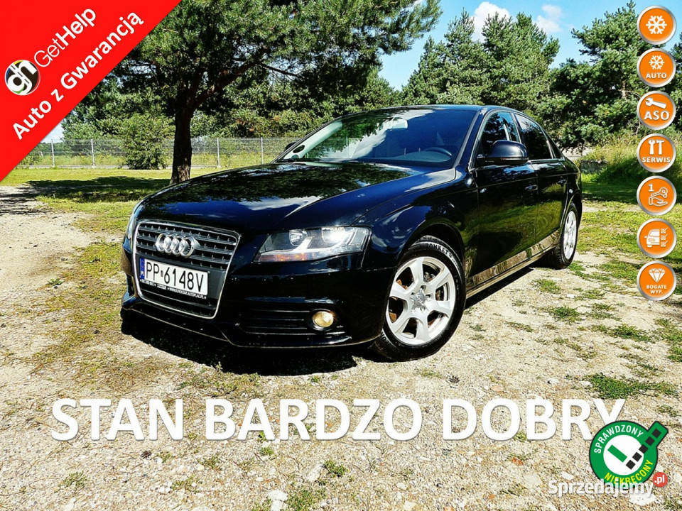 Audi A4 Limousine 18 TURBOClimatronicAluPełna światła przeciwmgielne Samochody osobowe Piła