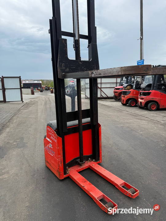 wózek paletowy z masztem 340m 1T MANITOU ES410 Manitou Działoszyn sprzedam