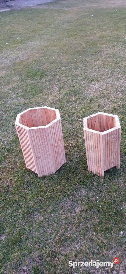 Donice ogrodowe drewniane Barchaczów