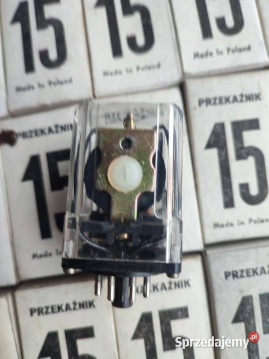 Przekaźniki R 15 czasy PRL Dulcza Wielka