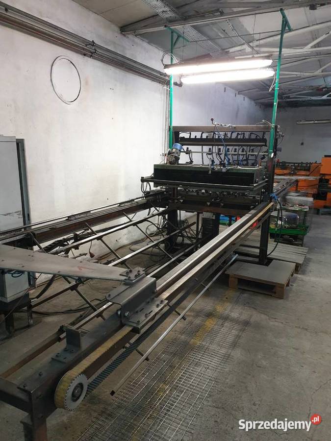 Automat do produkcji siatek zgrzewanych z drutu małopolskie