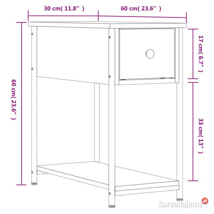 Szafka nocna czarna 30x60x60 materiał mazowieckie Warszawa sprzedam