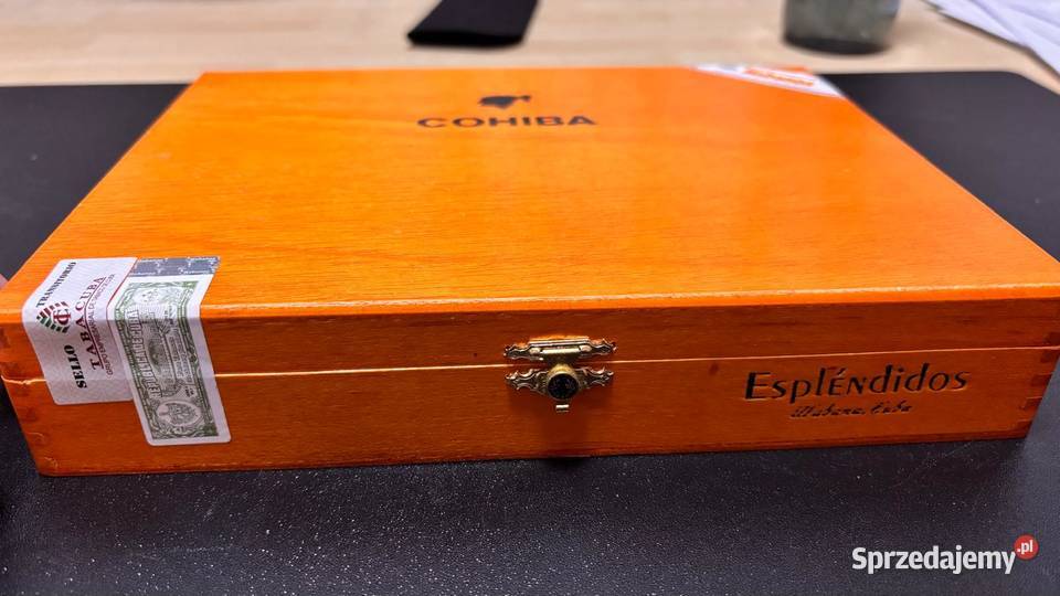 Cygara Kubańskie Cohiba Esplendidos 25 Zelów sprzedam