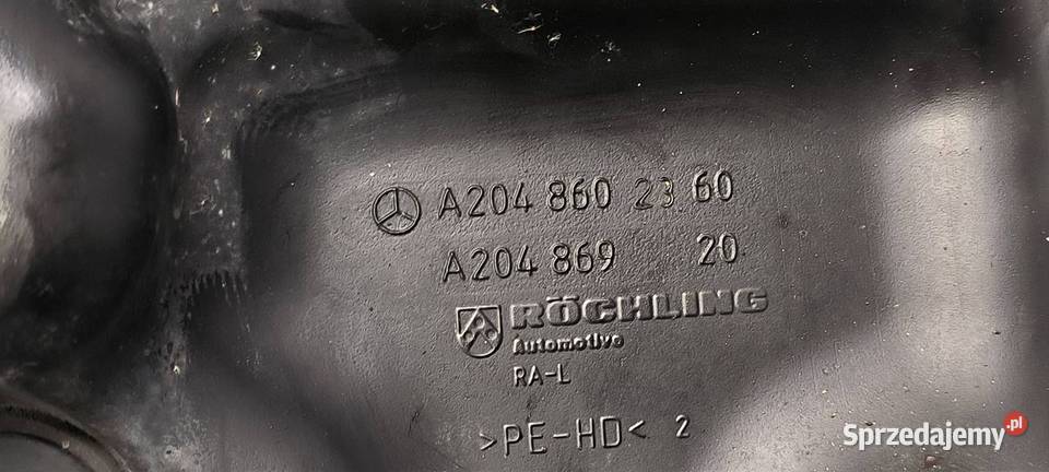 ZBIORNICZEK SPRYSKIWACZY MERCDESBENZ W212 E350