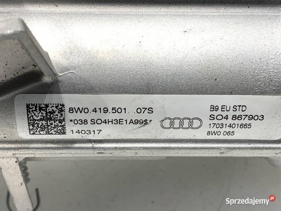 KOLUMNA KIEROWNICZA AUDI A4 B9 8W0419501