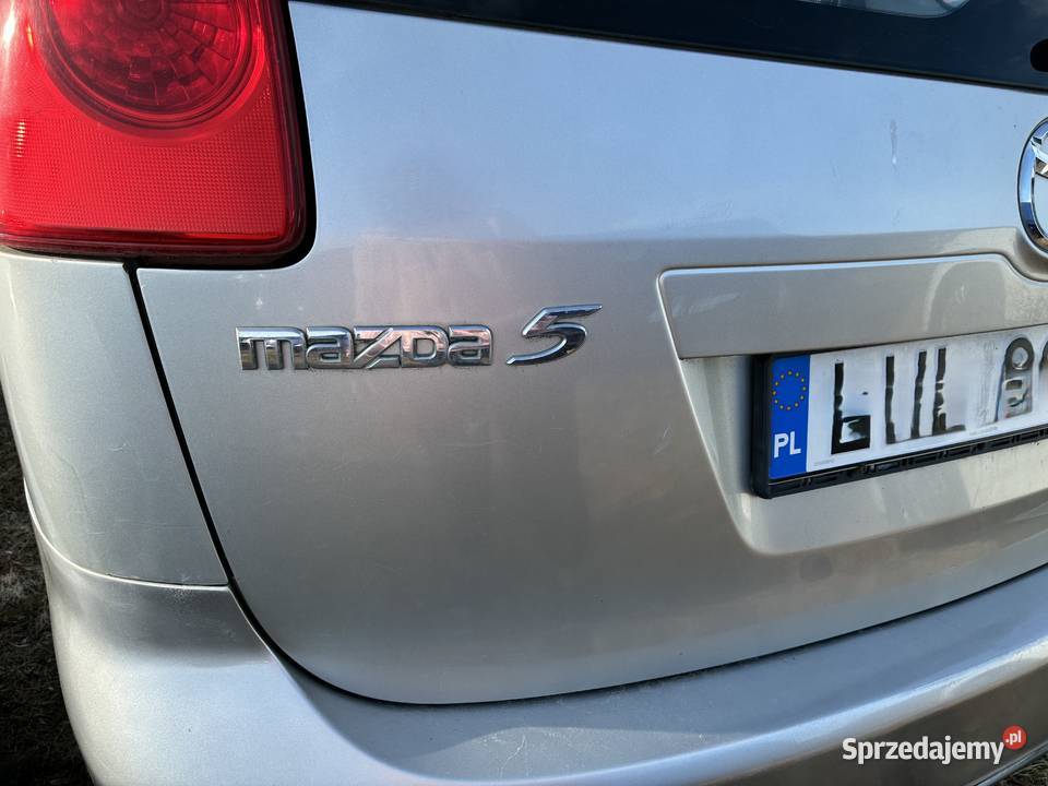 Klapa Tył Bagażnika Mazda V 5 osobowe lubelskie Wisznice sprzedam