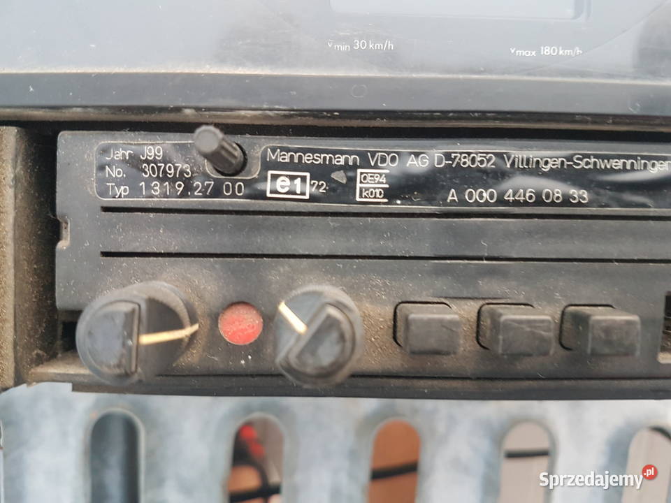 MERCEDES SPRINTER LICZNIK TACHO VDO A0004460833 Turkowice