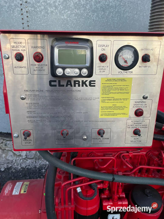 Pompa Clarke Model JW6HUFAA60 Jastrzębniki