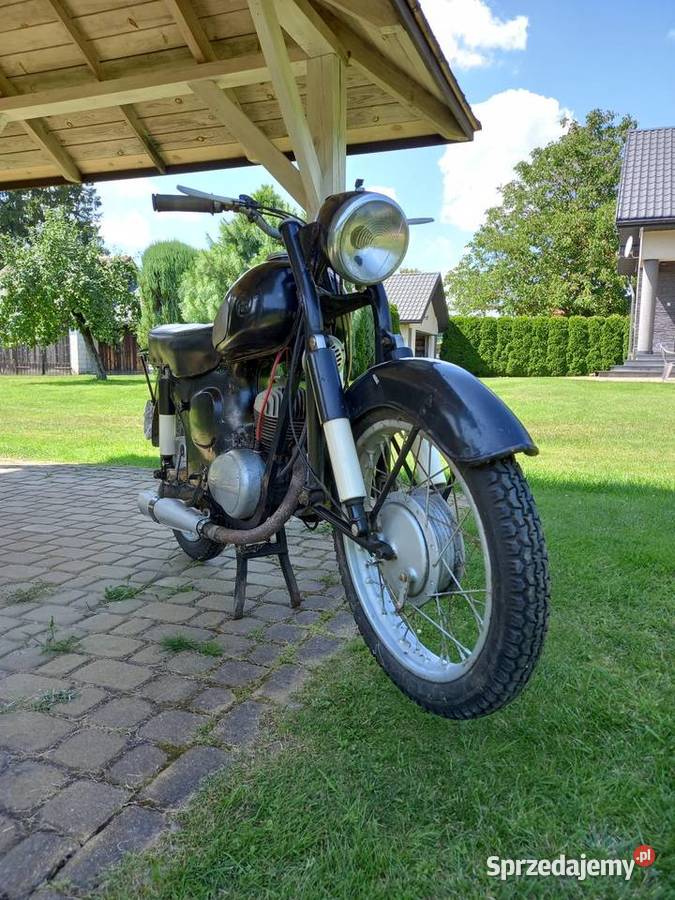 Motocykl SHL lubelskie Tomaszów Lubelski