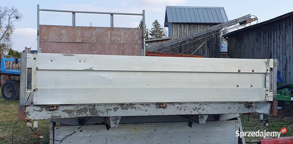 Paka skrzynia ładunkowa burty aluminiowe 51 x 23 dostawcze warmińsko-mazurskie