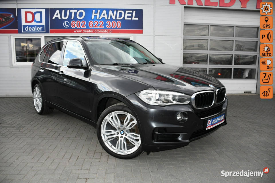 BMW X5 Automat 100Bezwypadkowy Serwis 7osób podgrzewane fotele lubelskie Hrubieszów