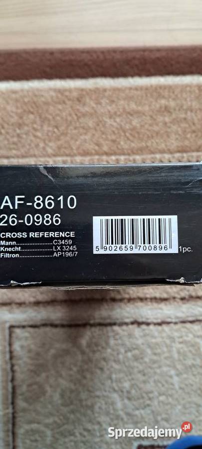 Filtr powietrza citroen i peugeot Radlin