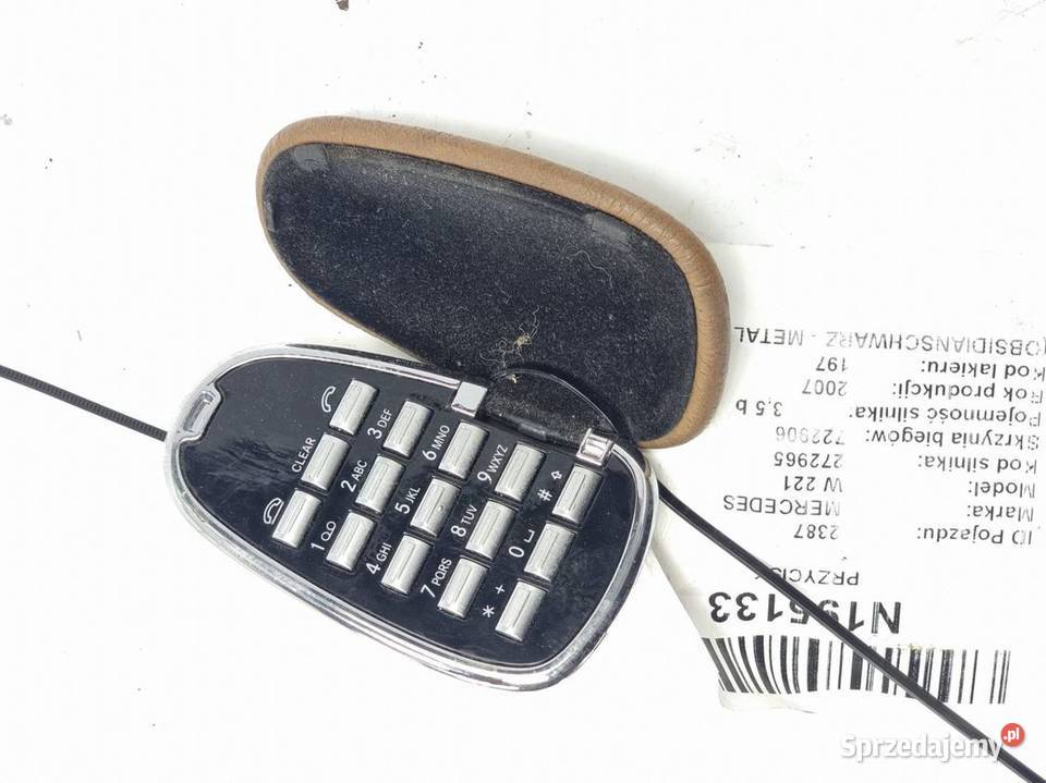 PRZYCISK MERCEDES W 221 A2218230050 TELEFONU osobowe Lipno sprzedam