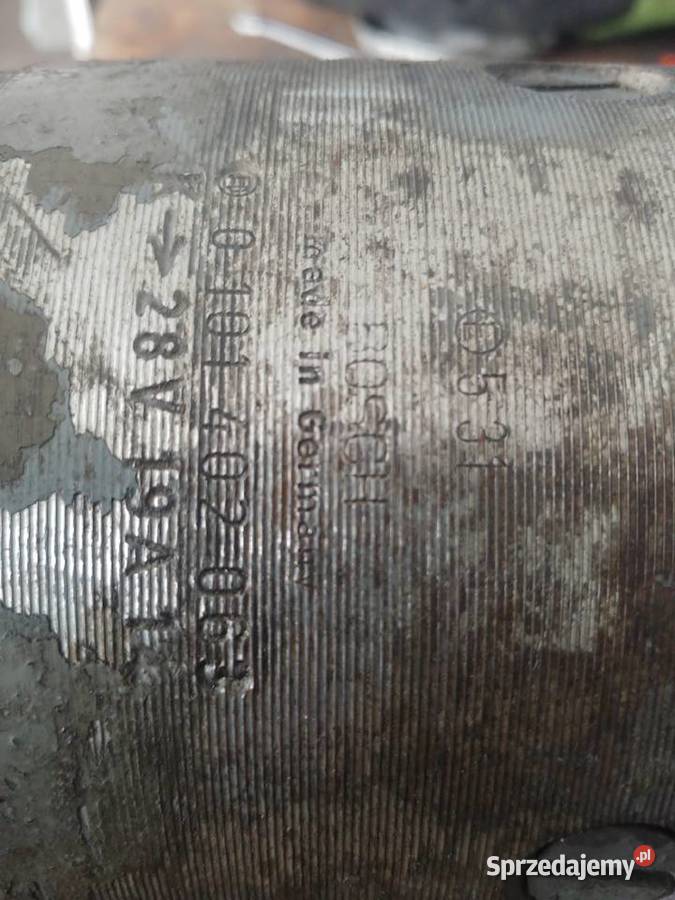 Prądnica 28V 16A BOSCH Stoczek Łukowski sprzedam