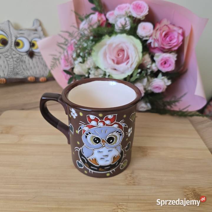 Ręcznie robiony ceramiczny kubek Kubki kujawsko-pomorskie Bydgoszcz
