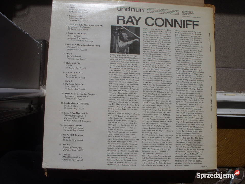 Winyl LP RAy CONNIFFUNO NUN AMIGA 8 55 062 Wołów