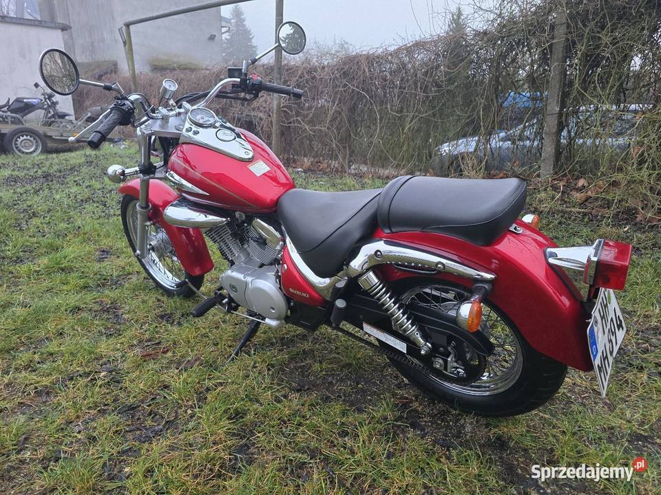 Suzuki Intruder 125 V2 z Niemiec na katB czterosuwowy Gorzów Wielkopolski