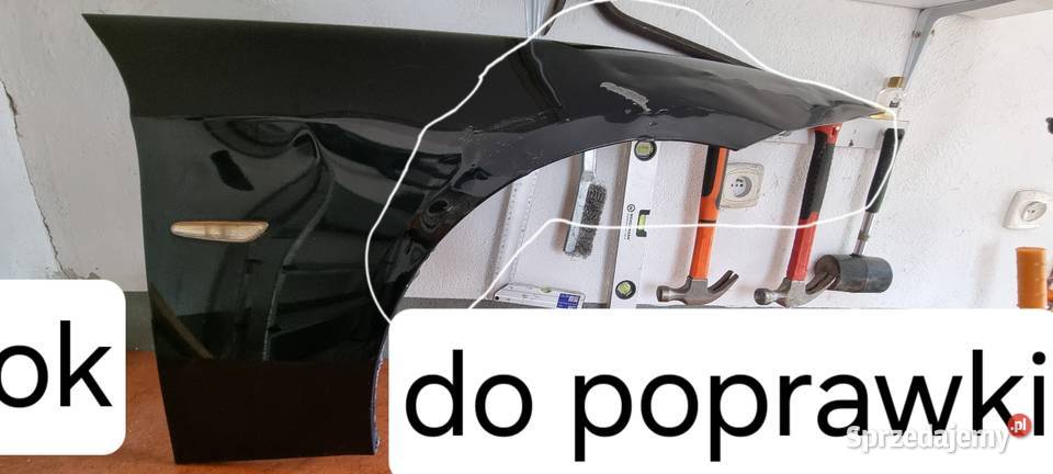 Prawy błotnik BLACK SAPPHIRE METAL BMW e91 Części samochodowe Ruda sprzedam