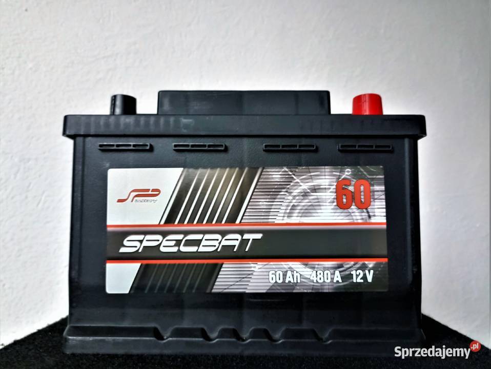 Akumulator SPECBAT 60Ah 480A EN PRAWY PLUS akumulatory mazowieckie Kałuszyn