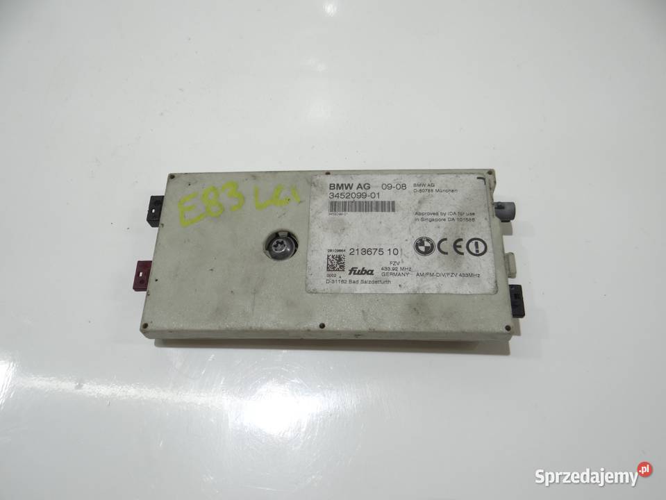 BMW X3 E83 LIFT MODUŁ WZMACNIACZ DIVERSITY Strzyżewice