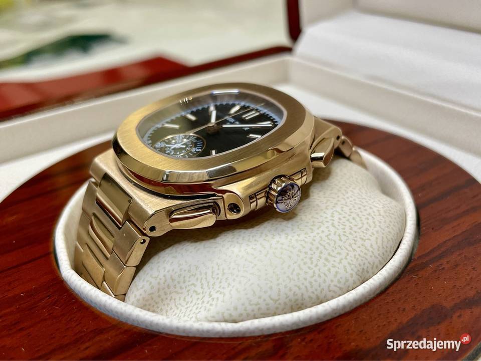 Patek Philippe piękny zegarek męski szafir Zegarki i Biżuteria Gdańsk