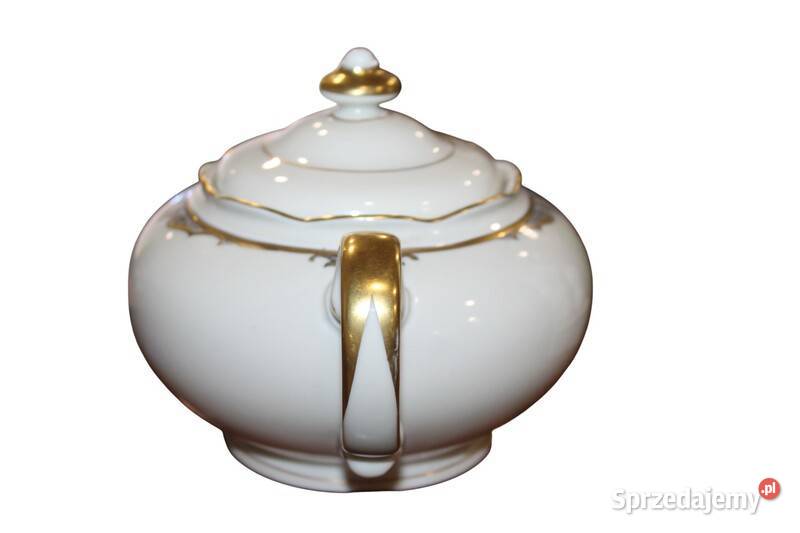 Dzbanek do herbaty KPM Prinzess 19301945 Porcelana i szkło