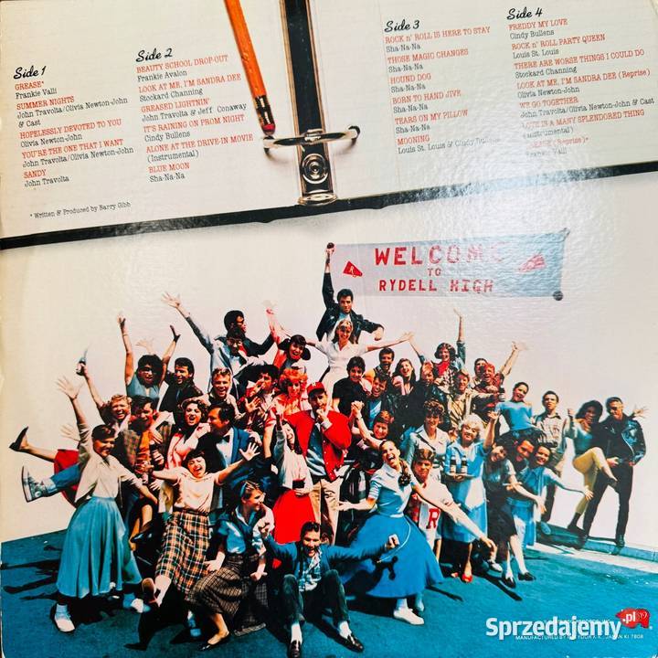 Grease OST Grease EXEX Japan Obi 2 LP 1978 RSO płyta winylowa Gdynia