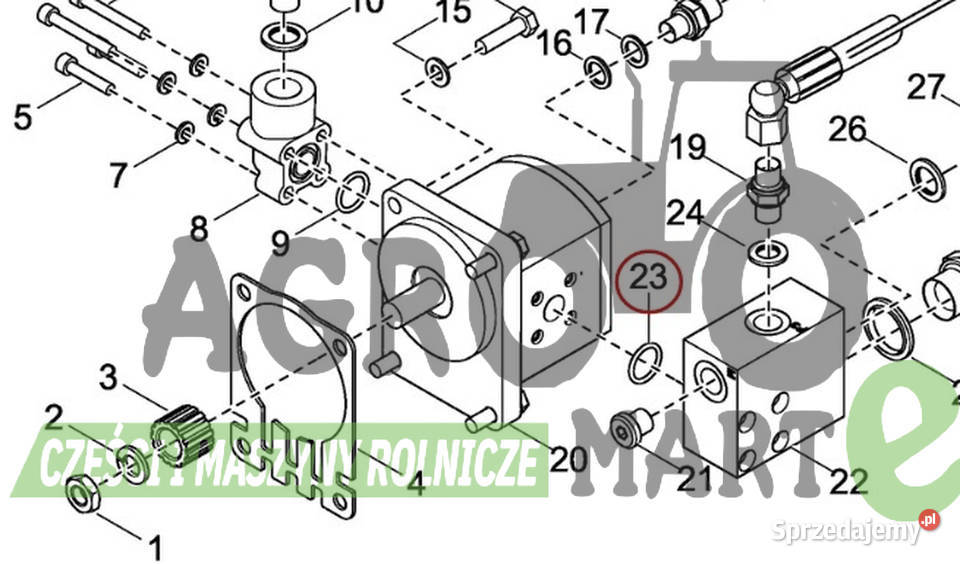 422259 PODKŁADKA ORING VADERSTAD dolnośląskie sprzedam