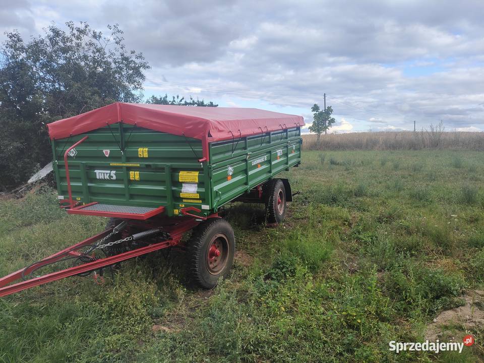 sprzedam przyczepę rolnicza hl hw 6011 thk5 kujawsko-pomorskie Łąsko Wielkie