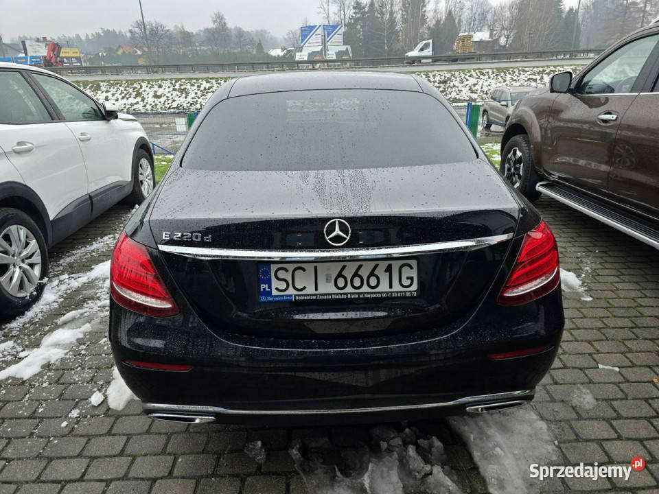 Mercedes E 220 Avantgarde bezwypadkowy pełny czujnik parkowania sprzedam
