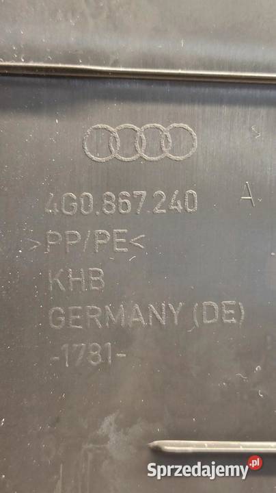 AUDI A6 C7 OSŁONA SŁUPKA PRAWA 4G0867240A