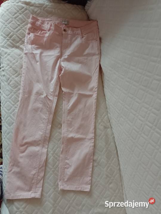 42XL Cortefiel Original Jeans Couture Różowe Spodnie Odzież damska Kraków sprzedam