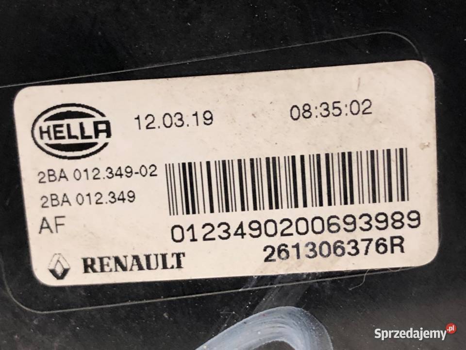 KIERUNKOWSKAZ PRAWY PRZÓD RENAULT MEGANE IV