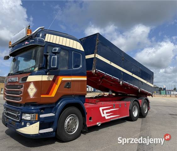 Wywrotka do zboza skrzyniowa Scania