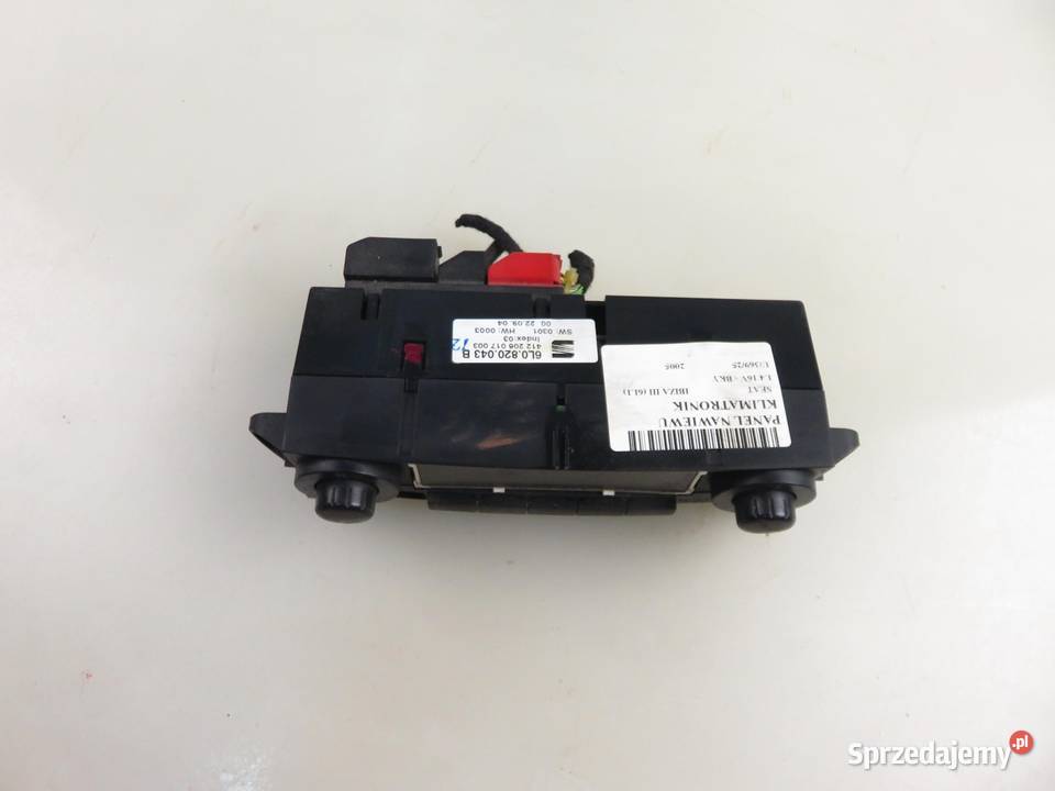 KLIMATRONIK SEAT IBIZA III 6L1 6L0820043B sprzedam