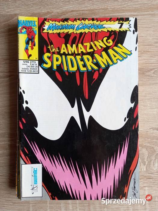 Kolekcjonerskie komiksy z lat 90tych SpiderMan Koszalin