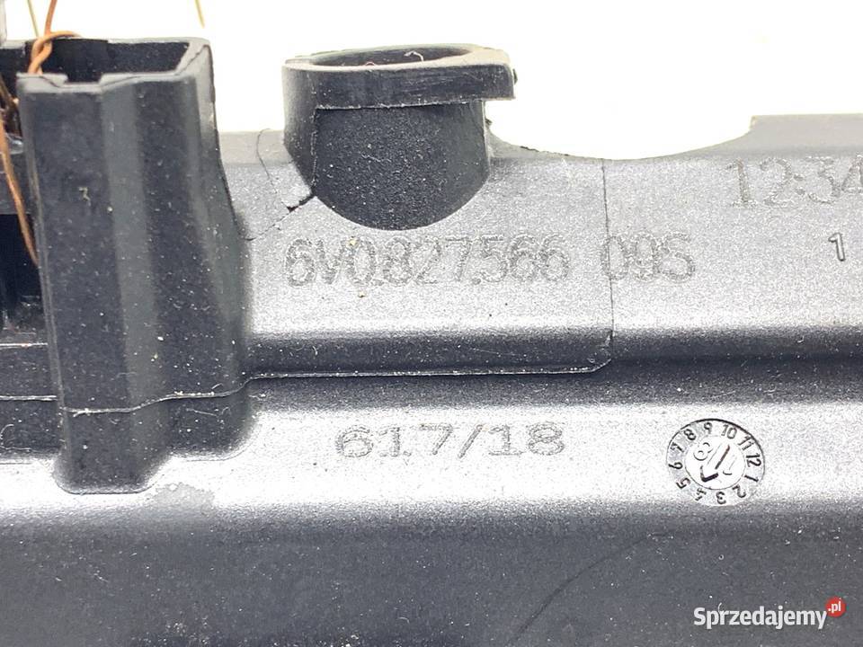 KLAMKA KLAPY TYŁ SKODA RAPID 6V0827566 Hatchback Klapy bagażnika