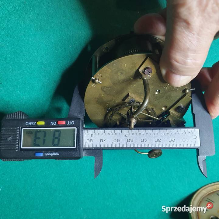 Sprawny mechanizm do zegara Francuskiego Antyki