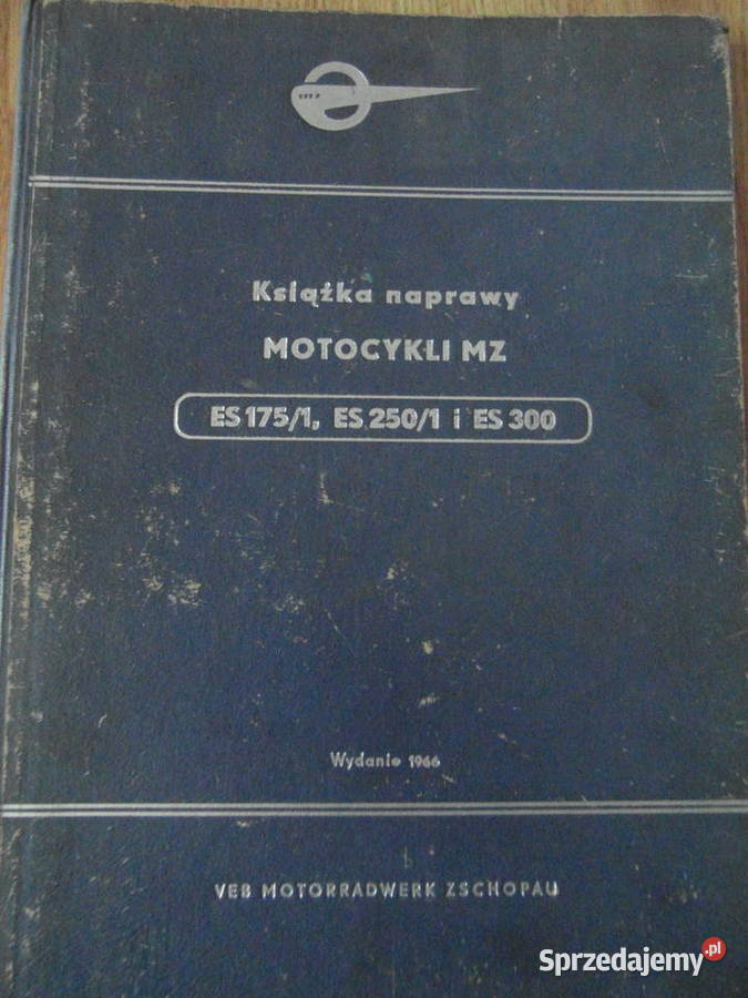 MZ 250 mz 300 mz 175 katalog książka instrukcja Poznań