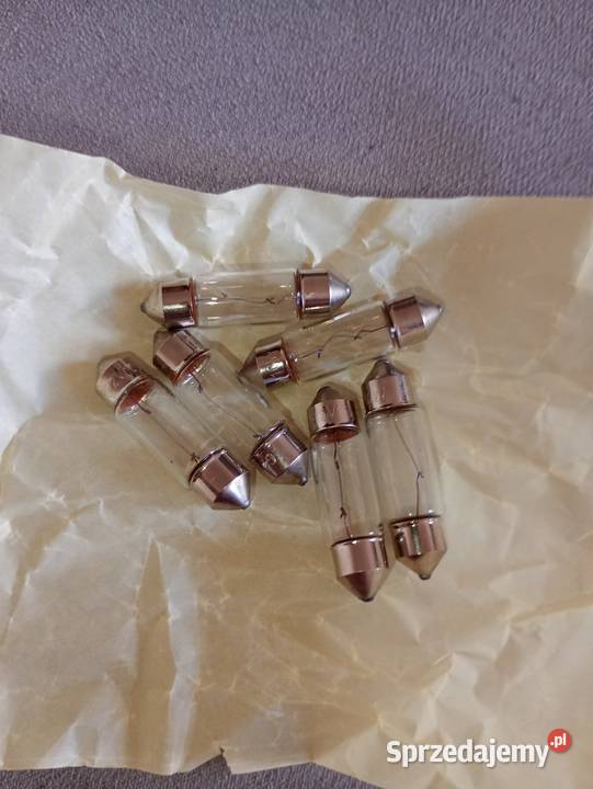 C10W 12V GK biała żarówka nowe 6 komplet Szczecin