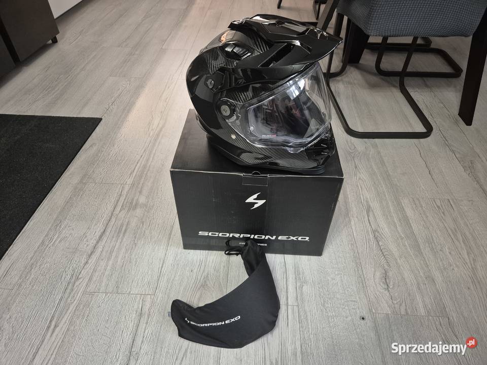 Kask Adventure Scorpion ADF9000 Carbon Air XL lubuskie Zielona Góra sprzedam