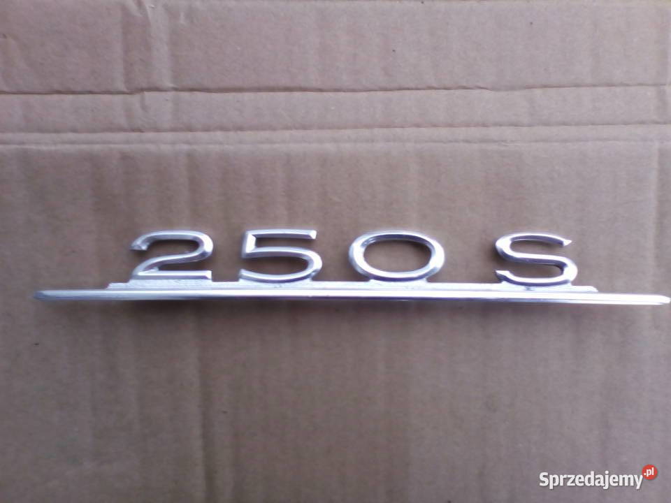 Mercedes W 108109 Emblemat Części wielkopolskie Bukownica sprzedam