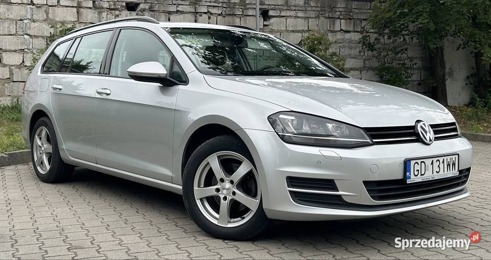 VOLKSWAGEN GOLF VII 2016r SALON POLSKA Kombi Golf kujawsko-pomorskie Grudziądz