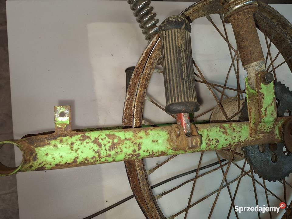 Koło tył wachacz amortyzatory Romet 50t1 2375 Strzyżów