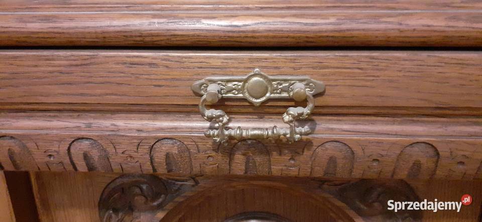Dębowy kredens Gdański Warszawa