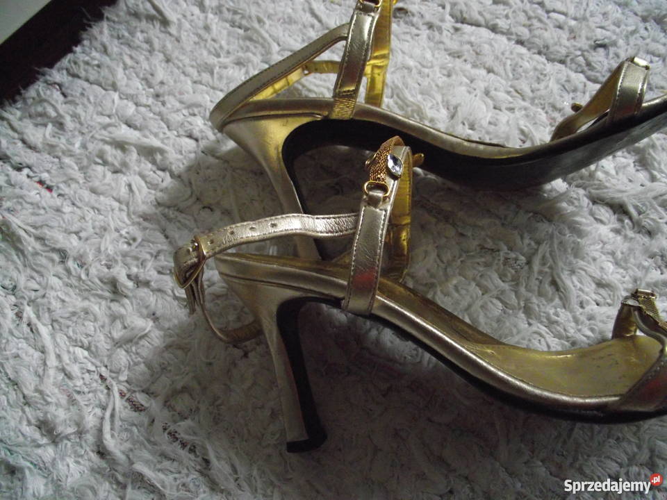ESINO WŁOSKIE MARKOWE SANDAŁKI NA SZPILCE r 38 wielkopolskie