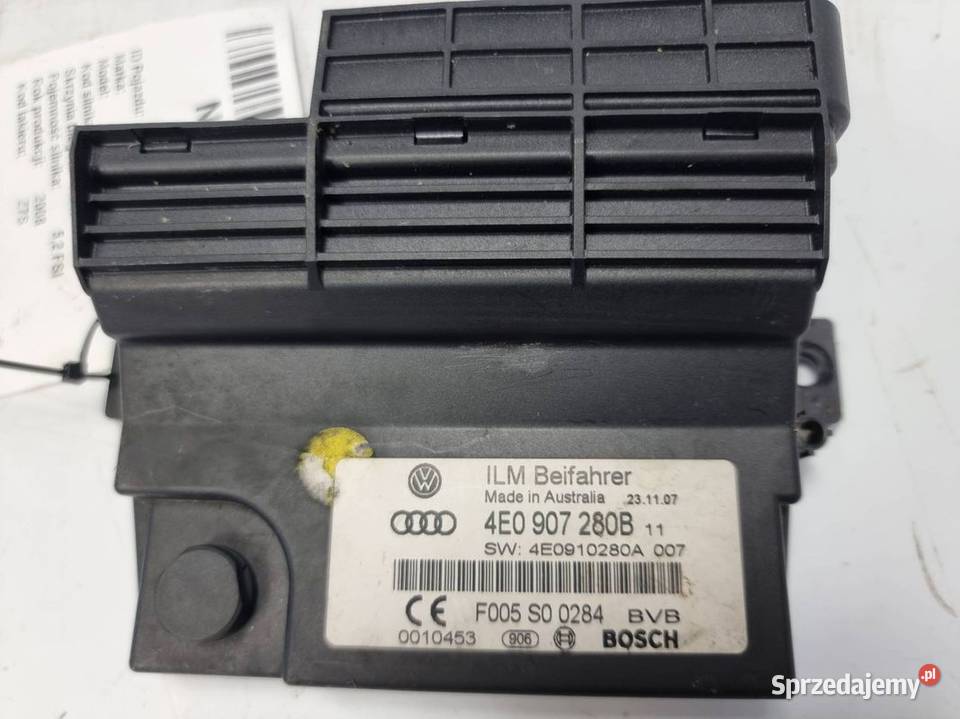 MODUŁ AUDI S8 D3 4E0907280B Lipno