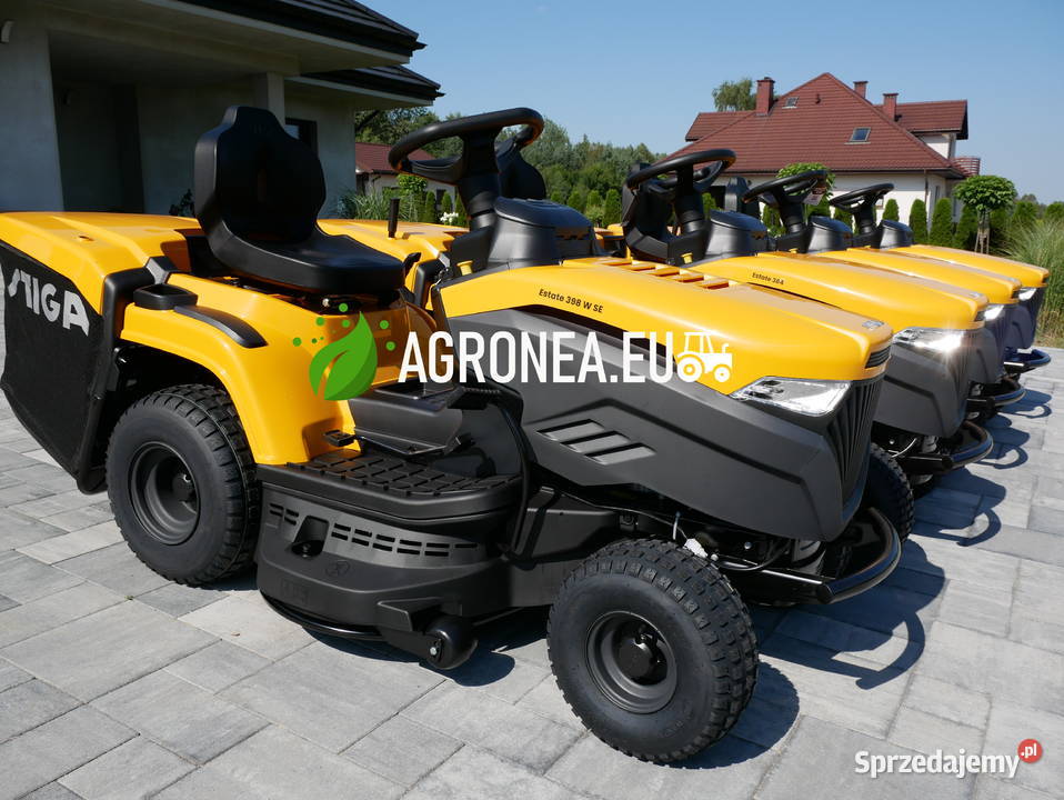 STIGA 398W 2 cylindry traktor koszący NOWY Gowarczów
