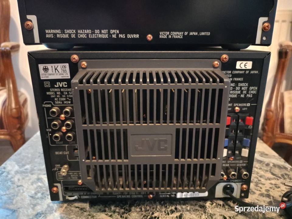Wieża JVC CAS700R z górnej półki Wieże i miniwieże