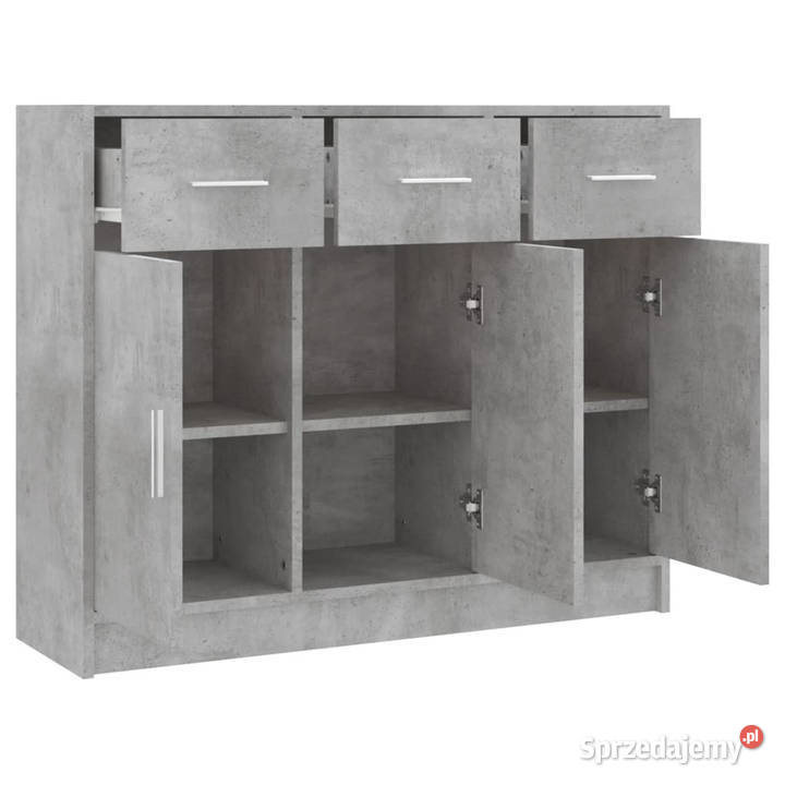 Szafka szarość betonu 91x28x75 materiał sprzedam